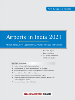 Airports in India 2021