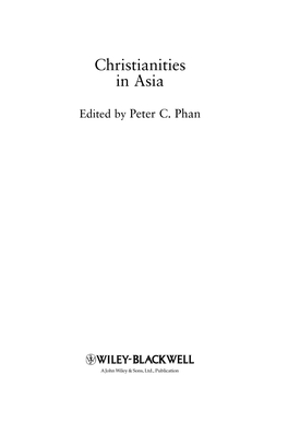 Christianities in Asia