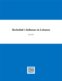 Hezbollah's Influence in Lebanon