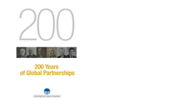 200 Years of Global Partnerships in Memory of Michel Fribourg Dedication