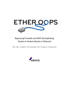 Bypassing Firewalls and Nats by Exploiting Packet-In-Packet Attacks in Ethernet