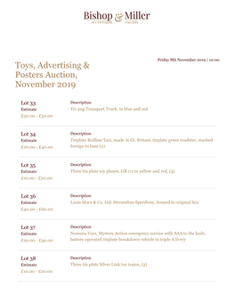 Print Catalogue
