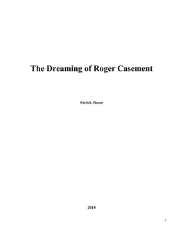 The Dreaming of Roger Casement