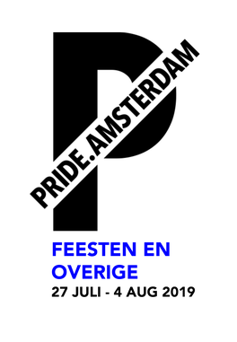 Feesten En Overige 27 Juli - 4 Aug 2019