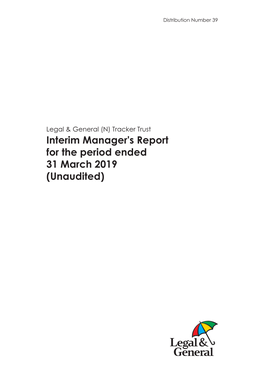 Legal & General (N) Tracker Trust INTERIM 31.03.2019