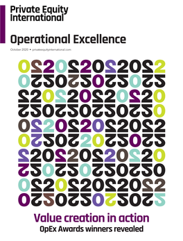 Operational Excellence October 2020 • Privateequityinternational.Com