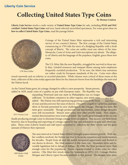 Collecting United States Type Coins by Thomas Coulson