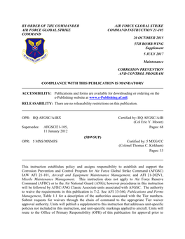 AFGSCI 21-105 5 BW Supplement