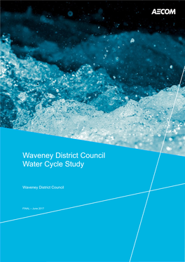 Waveney District Council Water Cycle Study