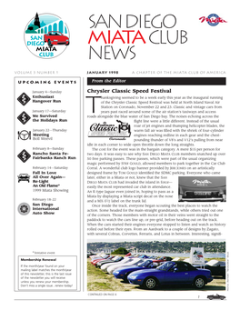 Sandiego Miataclub News