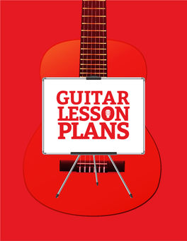 Lessonguitar Guitar Lesson Plansplans