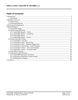 Table of Contents 1 Introduction