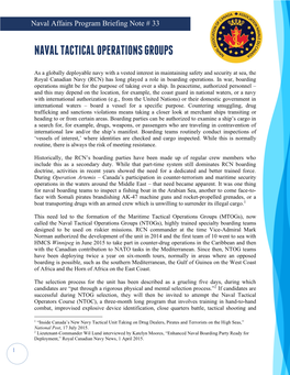 33. Naval Tactical Operations Groups