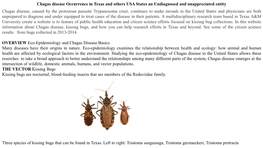 Chagas Disease, Caused by the Protozoan Parasite Trypanosoma Cruzi, Continues to Make Inroads in the United States and Physicians Are Both