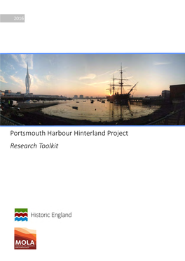 Portsmouth Harbour Hinterland Project Research Toolkit