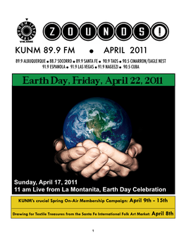 Earth Day, Friday, April 22, 2011