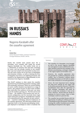 In Russia's Hands | Nagorno-Karabakh After the Ceasefire Agreement