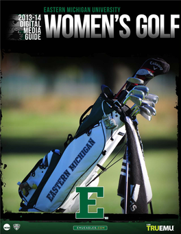 Eastern Michigan University Women's Golf 26 NGCA All-American Scholar