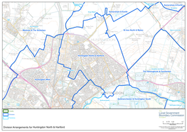 Division Arrangements for Huntingdon North & Hartford