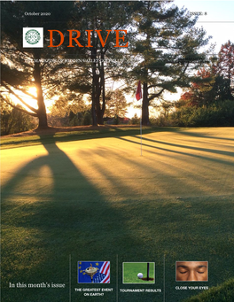 October 2020 ISSUE: 8 DRIVE