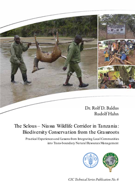 The Selous – Niassa Wildlife Corridor in Tanzania: Biodiversity