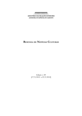 Assessoria De Imprensa Do Gabinete