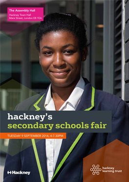 Hackney's Secondary Schools Fair