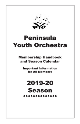 2019-20 PYO Handbook