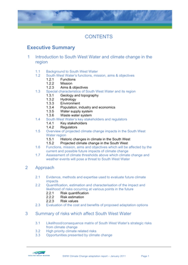 Climate Change Adaption Plan