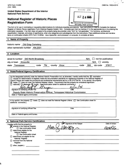 National Register of Historic Places Registration Form 24