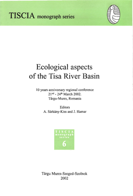 Ecological Aspects of the Tisa River Basin