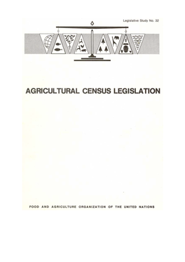 Agricultural Census Legislation