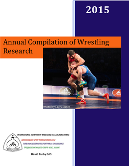 Annual Compilation of Wrestling Research