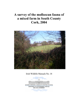 A Survey of the Molluscan Fauna of a Mixed Farm in South County Cork, 2004