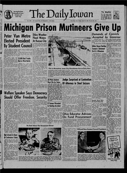 Daily Iowan (Iowa City, Iowa), 1952-04-25