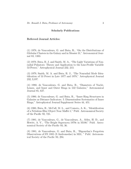 1978, De Vaucouleurs, G. and Buta, R., “On the Distributions of Globular Clusters in the Galaxy and in Messier 31,” Astronomical Jour- Nal 83, 1383