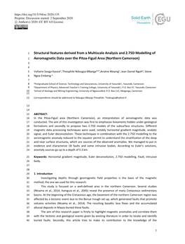 Structural Features Derived from a Multiscale Analysis and 2.75D