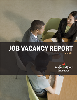 Job Vacancy Report 2015Opens in New Window