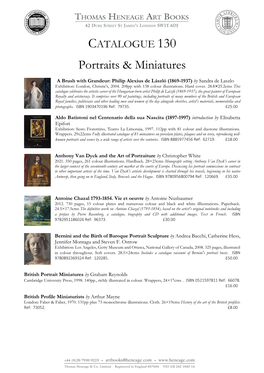 Portraits & Miniatures