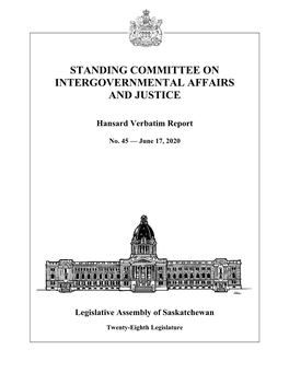 June 17, 2020 Intergovernmental Affairs and Justice Committee 707