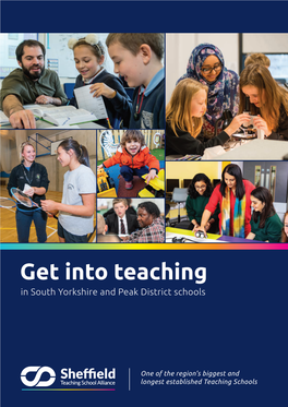 Get Into Teaching in South Yorkshire and Peak District Schools