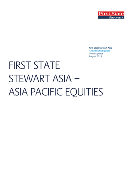 Asia Pacific Equities
