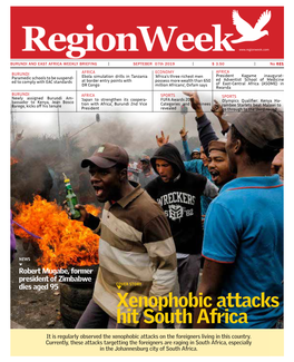 Xenophobic Attacks Hit South Africa