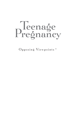 Sexual Abuse Contributes to Teenage Pregnancy 63 Jacqueline L