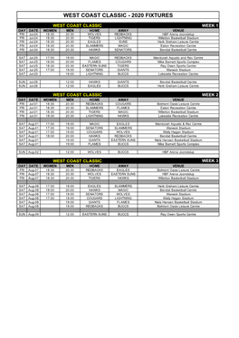 2020 Wcc Fixture Draft V2