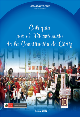 Coloquio Por El Bicentenario De La Constitución De Cádiz