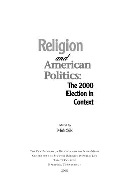 Religion and American Politics