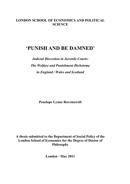 'Punish and Be Damned'