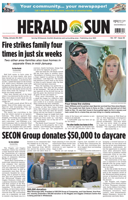 SECON Group Donates $50,000 to Daycare