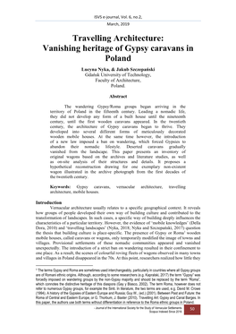 Vanishing Heritage of Gypsy Caravans in Poland